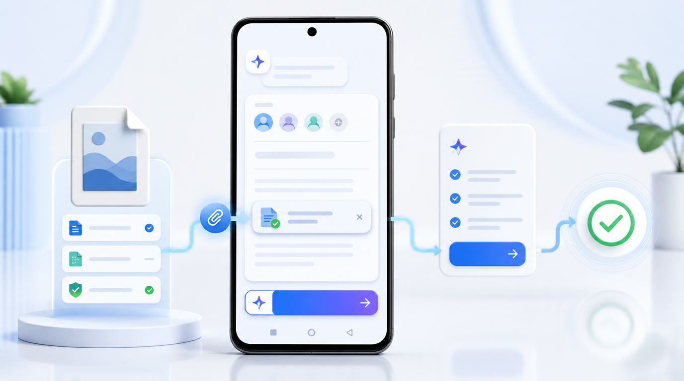 Android AI 邮件附件安全发送：文件核验、上传确认与失败恢复指南