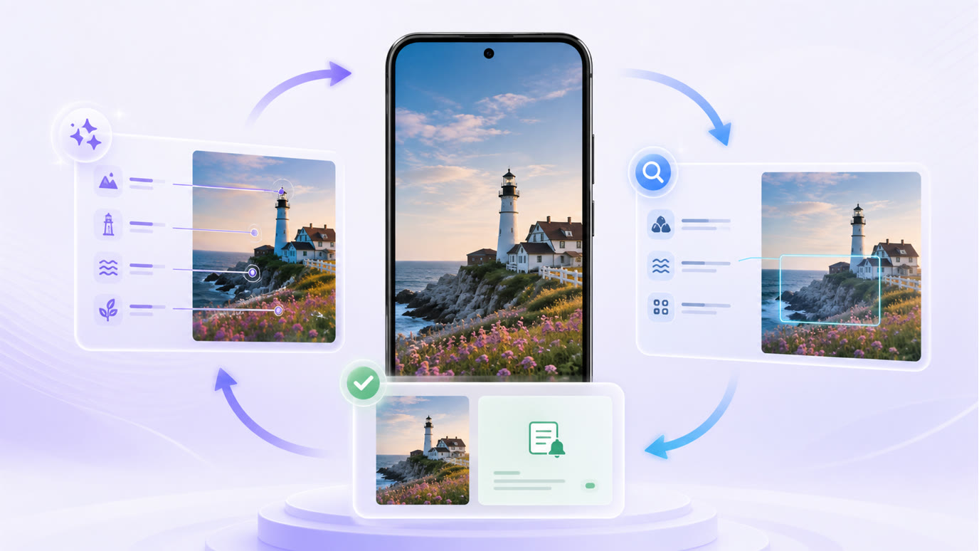 Android AI 图片连续上下文：同一张图片连续提问、重新分析与结果验证