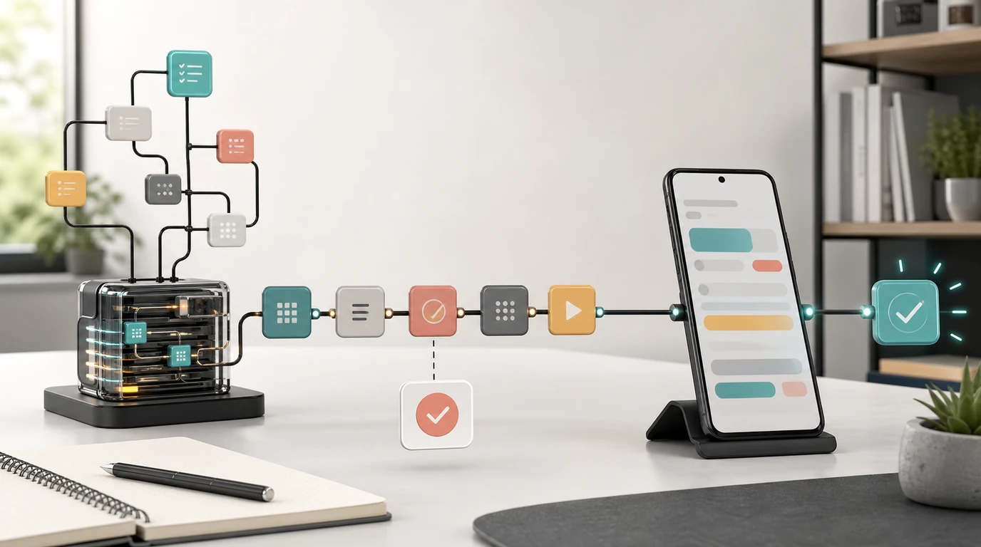 Claude Opus 5 负责理解与规划，FoneClaw 在 Android 手机上执行受支持动作并显示确认结果
