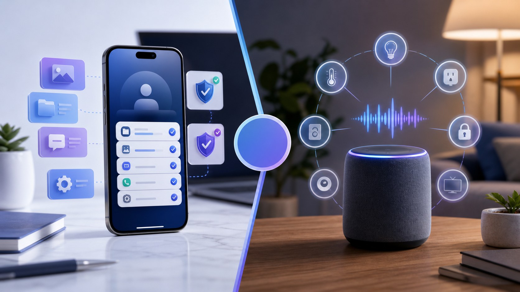 FoneClaw 与 Alexa 对比：智能音箱助手和 Android 手机动作怎么分工