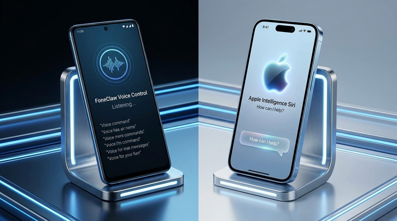 FoneClaw 与 Apple Intelligence 对比：手机语音控制怎么选