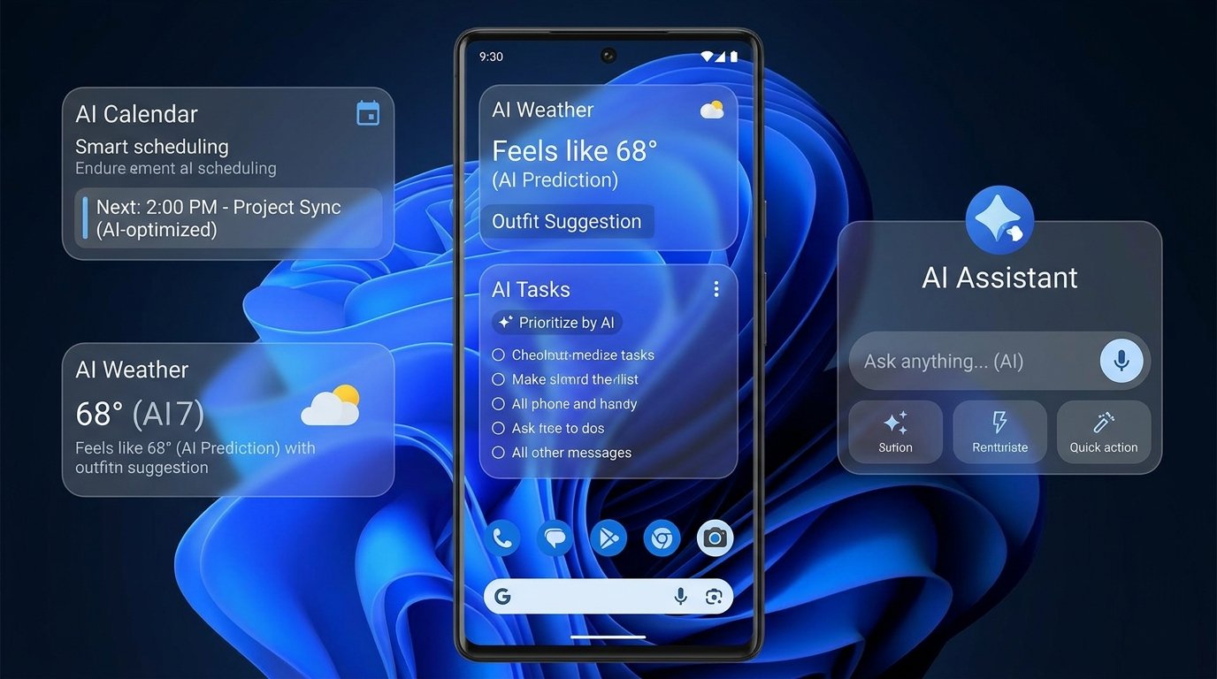 Gemini Intelligence 小组件怎么用：Android 桌面的 AI 信息入口与行动边界