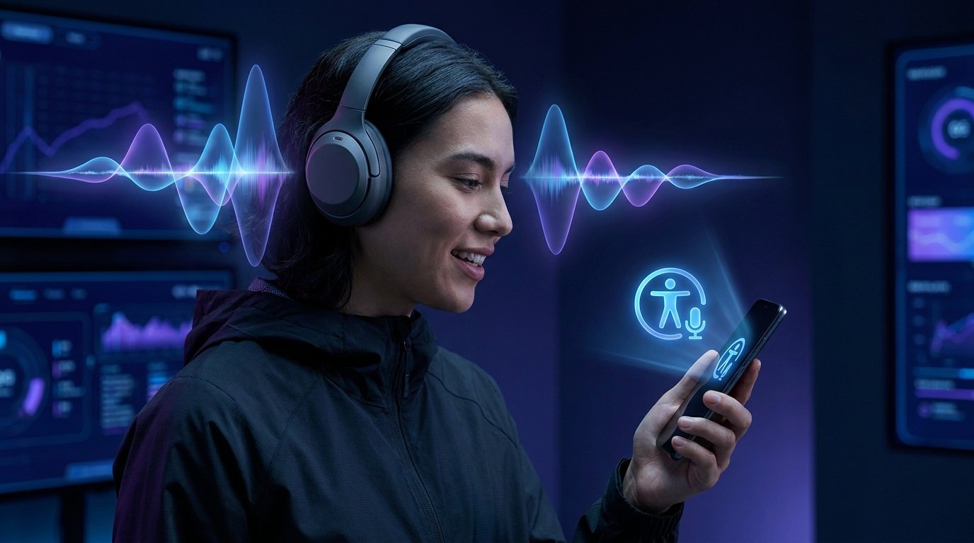 盲人和低视力用户在 Android 手机上组合 TalkBack、Voice Access、Gemini 与 FoneClaw 完成语音控制设置